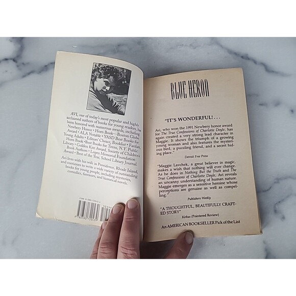 Blue Heron Avi Paperback - Picture 2 of 10